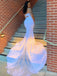 Gorgeous White Sweetheart Strapless Mermaid Long Prom Dress, PD38073