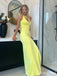 Elegant One-Shoulder Long Mermaid Prom Dress with Cut-Out, Evening Dress, PD382148