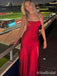 Elegant Red Mermaid Sid Slit Long Prom Dress,Evening Dress,PD382185