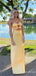 Sexy Sweetheart Yellow Strapless Mermaid Cut Out Prom Dress, Evening Dress, PD382216
