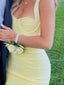 Sexy Light Yellow Sweetheart Bodycon Short Homecoming Dress, Prom Dress,PD382243