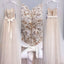 Elegant Spaghetti Straps Appliques Sequins High Waist With A-line Long Prom Dresses. AB1082
