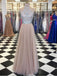 New Arrival Stunning Beaded Rhinestone Top Halter For Teens Prom Dresses,PD00084