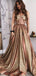 Shiny Sequin Satin Illusion Applique Sweetheart Strapless Prom Dresses,PD00176