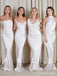 Mismatched Simple Mermaid Long Bridesmaid Dress,PD3214