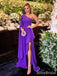 Gorgeous One Shoulder Split Side Mermaid Long Prom Dress,PD381848