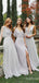 Mismatched Elegant Spaghetti Strap Mermaid Long Bridesmaid Dress,PD3246