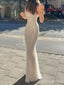 Sparking Spaghetti Strap Mermaid Long Prom Dress,PD37665