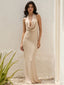 Elegant Halter Backless Mermaid Long Prom Dress,Evening Dress,PD37674