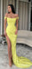 Sparking Off-Shoulder Mermaid Split Side Long Prom Dress,Evening Dress,PD37678