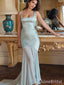 Elegant Square See Through  Mermaid Long Prom Dress,Evening Dress,PD37681