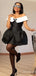 Unique Strapless Off-Shoulder A-line Short Mini Homecoming Dress, HD3219