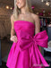 Elegant Strapless A-line Short Homecoming Dress, HD3234