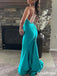 Elegant V-neck Halter Mermaid Long Prom Dress,Evening Dress,PD37756