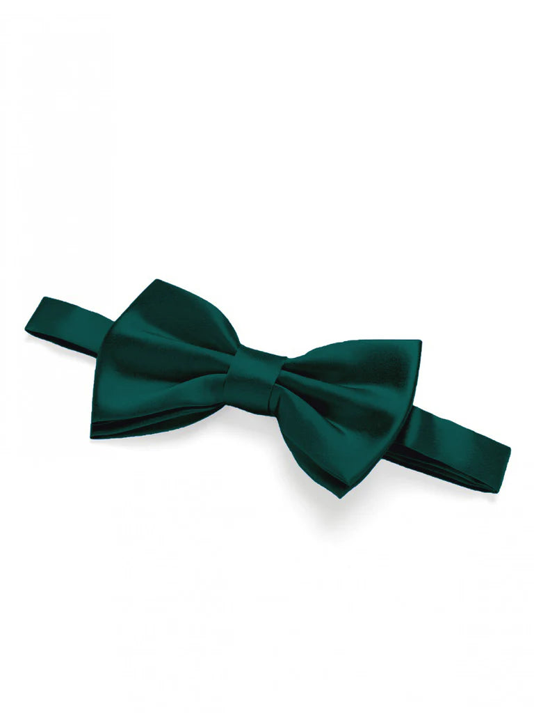 Satin Bow Tie for Men – Adjustable Pre-Tied Bowtie for Wedding & Formal Suit