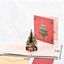 Festive 3D Christmas Pop-Up Card , Perfect for Holiday Greetings