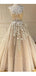 Elegant Lace Appliques A-line Long Prom Dress,Evening Dress,PD37803