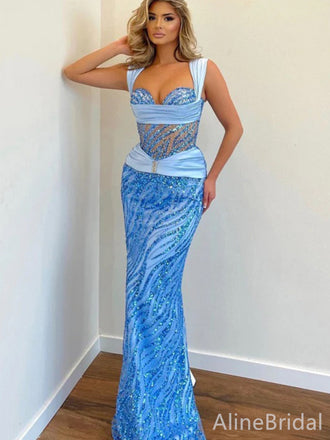 Gorgeous Sweatheart Mermaid Long Prom Dress,PD37895