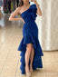 Elegant One Shoulder Mermaid Long Prom Dress,PD37949