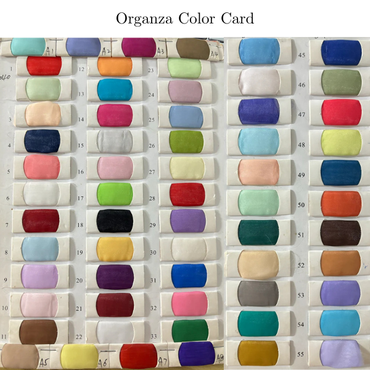 Organza Fabric Swatch, FS004