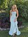 Elegant Yellow Strapless Ruffles Corset Prom Dress with Slit, Evening Dress, PD382266