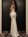 Elegant Ivory Strapless Satin Mermaid Evening Dress, Prom Dress, PD28231296
