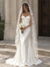 Elegant Ivory Strapless Drop Waist Mermaid Wedding Dress with Lace-Up Back, WD32245