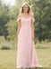 Multi-Color Mismatched Chiffon A-line Bridesmaid Dress, PD3823036