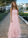 Blush Pink Strapless Ruffle Prom Dress with Layered Organza Skirt, PD3823051
