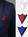 Pocket Square for Men-Satin Handkerchief for Suit & Tuxedo