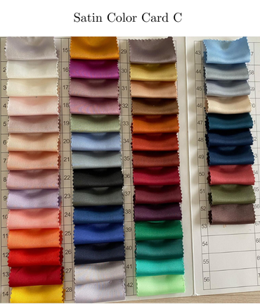 Satin Fabric Swatch (A/B/C), FS001