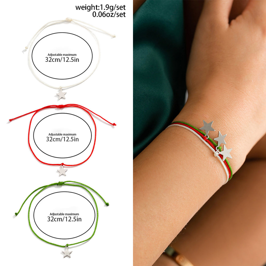 Christmas Bracelets Set