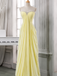 Elegant Mint Green Chiffon Strapless A-line Prom Dress with Crystal Beaded Bodice, PD3823000