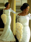 Chic Design Sweetheart Two Pieces Backless Lace Tulle Plush Size Wedding Party Dresses, WD0201