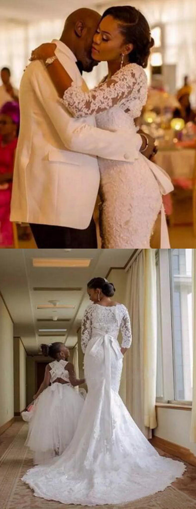 Chic Design Sweetheart Two Pieces Backless Lace Tulle Plush Size Wedding Party Dresses, WD0201