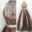 New Two Pieces Vintage Ball Gown Gorgeous Long Prom Dresses, AB0080