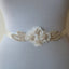 Beading Bridal Belt, Handmade Flowers Wedding Belt, Wedding Sash,Sparkly Star Belt, SA0019