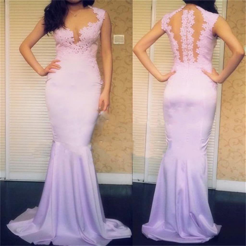 Long Custom Lilac Newest Formal Pretty Evening Party Prom Dress,PD0044