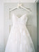 Fashion Spaghetti Strap Lace Top Tulle A-line Simple Beach Wedding Dresses, AB1159