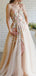 A Line Single Shoulder Sweetheart Neckline Prom Dresses PD1047