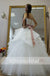 Gorgeous Lace Up Back Ball Gown Ruffles Tulle  Wedding Dresses, AB1143