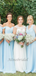 Multi Style Chiffon Long A-line Bridesmaid Dresses, BD3016